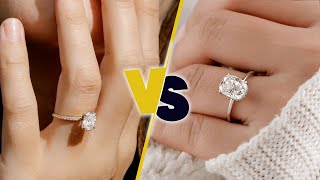 Cubic Zirconia vs Diamond Engagement Rings Whats the Best Choice for You and Why [upl. by Eintroc]