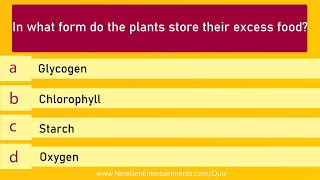 Botany Quiz  25 Questions and Answers for All Competitive Exams  General Science MCQ  Biology 🌵☘ [upl. by Golding]