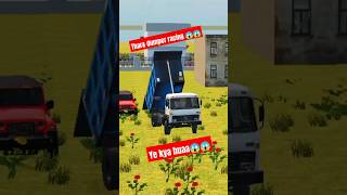 Tharampdumper racing thar dumptruck racing gaming subscribe shorts like [upl. by Mehalick]