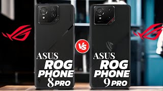 Asus ROG Phone 8 Pro vs ROG Phone 9 Pro Detailed Comparison [upl. by Lauritz]