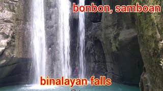 barangay bonbon fallsbinalayan former hidden fallssamboan cebu [upl. by Brightman953]