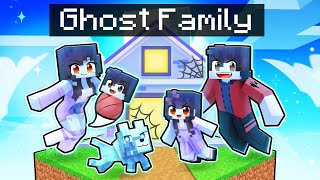 Having a GHOST FAMILY in Minecraft [upl. by Asiek]