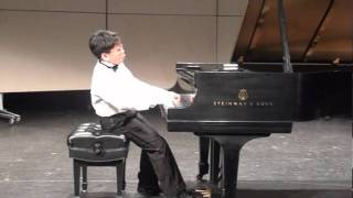 Beethoven Sonata No 6 in F major by George Li 13 yr [upl. by Ahsaercal95]