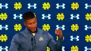 Marcus Freeman  Weekly Press Conference  Sept 24 2024 collegesports football sports [upl. by Euhc]