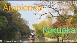 Ambience  Yanagawa Fukuoka Japan ⛵️🛟🚤 [upl. by Reppiks]