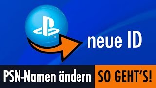 PS4 PSN Namen Online ID ändern So gehts [upl. by Birck]