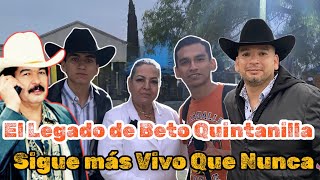 Visitando la Tumba de BETO QUINTANILLA En Su Aniversario Luctuoso  Su Hijo Y Su Nieto Le Cantan [upl. by Neliac333]