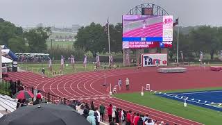 TAPPS 2024 State meet 4x400 first leg lane 7 [upl. by Nytsirt]