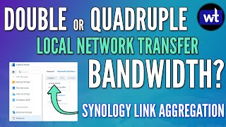 How to Set Up Link Aggregation on a Synology NAS  LACP Tutorial [upl. by Rozalin]