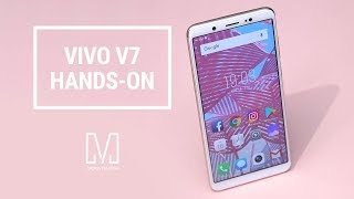 Vivo V7 Unboxing amp HandsOn [upl. by Teddi]