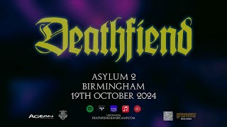 Deathfiend  Asylum 2  Birmingham 19th October 2024 Full Show [upl. by Ogram255]