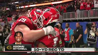 Ohio State vs Georgia THRILLING Ending  2022 College Football [upl. by Winola]