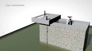 Penstock amp Sluice gate [upl. by Wildee]