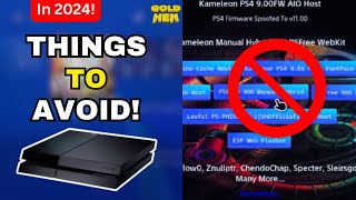 6 Things to avoid after Jailbreaking your PS4 in 2024 [upl. by Omle]