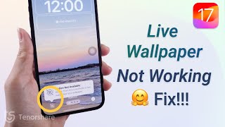 Fix Live Wallpapers Not working in ios 17 How to Enable Live Wallpapers in iOS 17 [upl. by Aitrop]