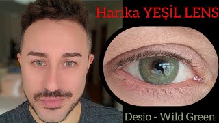 desio lens  wild green HARİKA BİR YEŞİL LENS DAHA [upl. by Nimesay766]