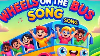 Wheels on the Bus Song  Happy Poems for Little Learners [upl. by Roda]