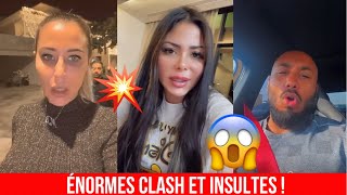 MARC BLATA S’EN PREND VIOLEMMENT À MAGALI BERDAH CHEZ MAEVA GHENNAM  😱💥 [upl. by Elonore]