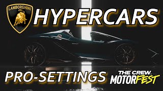 The Crew Motorfest Lamborghini Hypercars Prosettings [upl. by Ahsiatal]