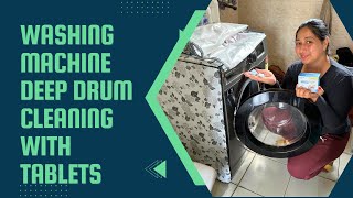 Kitchen Genix Drum Cleaning Tablets  How to use  Washing machine ki Smell ko kahe Bye Bye [upl. by Ycal949]