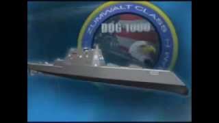 DDG 1000 Zumwalt class Destroyer [upl. by Schaper]