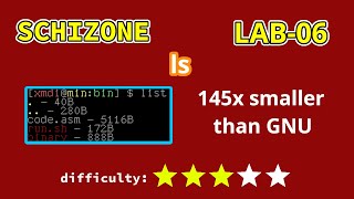 ls in x86 assembly  SCHIZONE LAB06 [upl. by Ladonna]