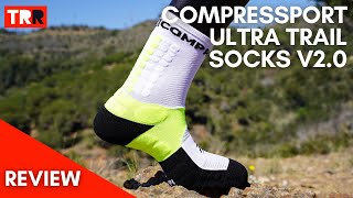 Compressport Ultra Trail Socks V20 Review  Calcetín para ultra distancia [upl. by Allistir114]