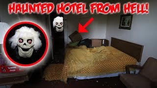 THE HAUNTED HOTEL FROM HELL They left everything behind Scary [upl. by Nnairek]