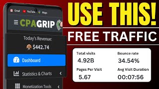 NONSTOP CPAGRIP TRAFFIC Post 10 Free Ads  100 Per Day  CPA Affiliate Marketing [upl. by Yesnel]