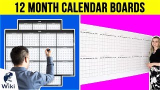 10 Best 12 Month Calendar Boards 2019 [upl. by Eveneg]