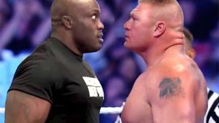 WWE2K15 Bobby Lashley Vs Brock Lesnar [upl. by Enomrej]