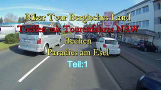 Motorradtour Bergisches Land Teil1 Paradies am Esel Tourenfahrer NRW [upl. by Ttelrahc]