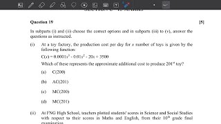 ISC MATHS SPECIMEN QUESTION PAPER 2024 FULL VIDEO SOLUTION PART 7 [upl. by Osmen]