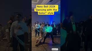 Sailor caught dancing at the Navy Ball 2024 dancingwiththestars [upl. by Yerok531]