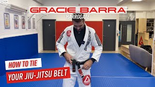 Kids Jiu Jitsu How to Tie Your Belt [upl. by Ringo]