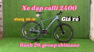 Xe đạp địa hình calli 2400  giá rẻ chinh phục mọi địa hình khó nhất  0335782361 [upl. by Melisa546]