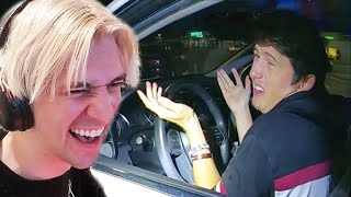 Cops Hold In Their Laughter at Drunk Driver  xQc Reacts [upl. by Alena]