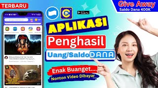 CC VIDEO  Aplikasi Penghasil Uang 2024 Terbukti Membayar  APK Penghasil Saldo DANA [upl. by Dlonyar]