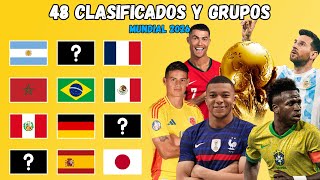 CLASIFICADOS MUNDIAL 2026 I Sistema de clasificación de cada confederación I Predicción [upl. by Eenimod94]