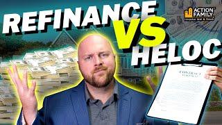 Refinance vs Home Equity Line Of Credit Which One Should You Use [upl. by Suedaht]