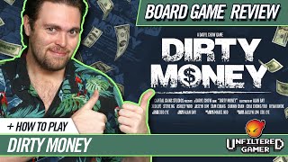 Dirty Money Board Game Review and How to Play [upl. by Fretwell286]