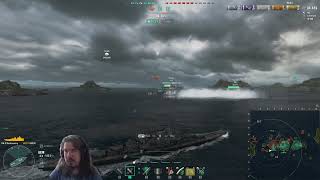 Battling with the Mecklenburg in World of Warships 250k 3 kill loss [upl. by Sibilla547]