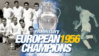 European Cup final 1956  Real Madrid 43 Stade de Reims [upl. by Josefina]