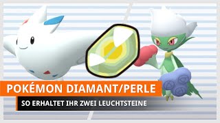 Pokémon Strahlender Diamant amp Leuchtende Perle Leuchtstein finden [upl. by Goltz]