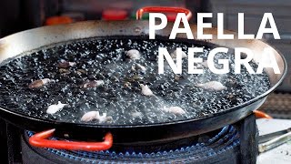 Paella Negra  Arroz negro [upl. by Meehahs889]