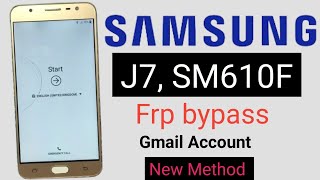 samsung j7 prime frp bypass  samsung sm610f frp lock [upl. by Farlee]