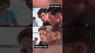 Eric Stoltz vs Michael J Fox Back to the Future scenes shorts [upl. by Danila]