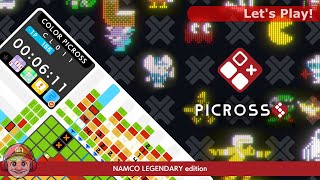 PICROSS S NAMCO LEGENDARY edition on Nintendo Switch [upl. by Eita763]