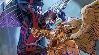 It’s Clobbering Time Hawkman vs Archangel [upl. by Laughton]