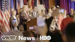 Inside The Javits Convention Center On Election Night HBO [upl. by Ashlee825]